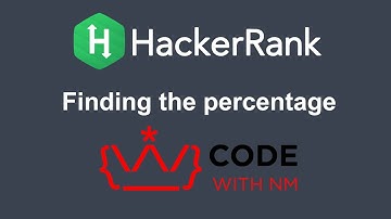 Finding the percentage HackerRank Python Solution | CODE WITH NM