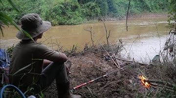 Ngâm chạch lấu suối rạc, câu cá suối lúc chập tối ✅