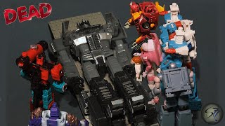 Transformers Stop Motion - The death of Optimus Prime movie 1986