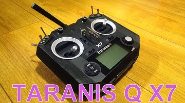 Taranis Q X7 (new ver.)  goodbye FlySky FS-I6 fly video