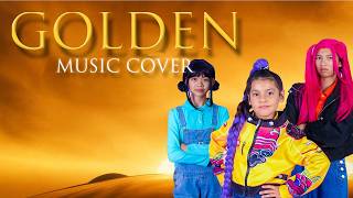 GOLDEN x Ellie Learns Teamwork with KPop Demon Hunters Dance (Official Music Cover)