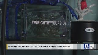 RPD officer Denny Wright awarded Medal of Valor, Purple Heart