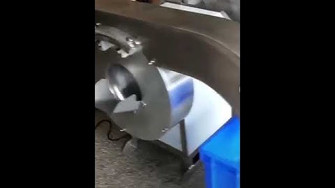 MÁY CẮT LÁT KHOAI TÂY CHIÊN #automachine #machine #chetaomay #cokhi #cokhichinhxac #shorts