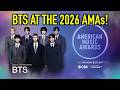 BTS To Attend 2026 American Music Awards AMAs 