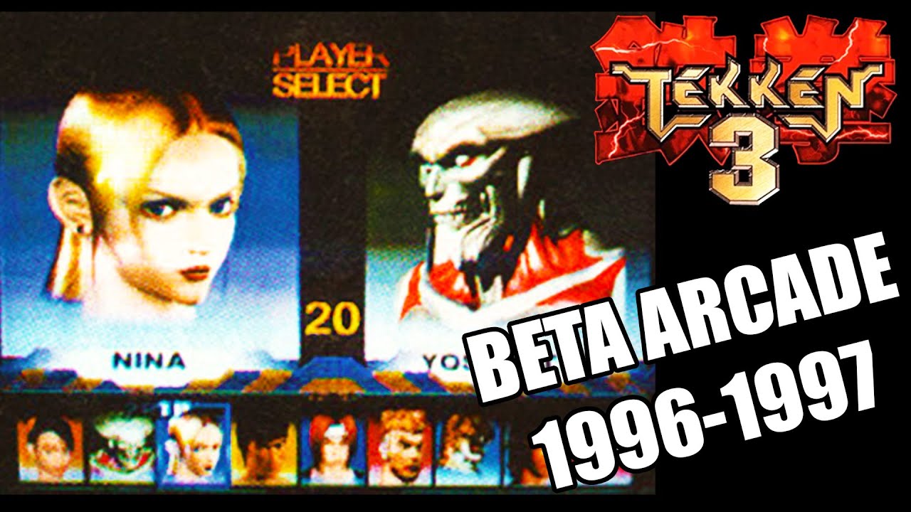 Tekken 3 (Beta) Early Development to Release 1995-1997