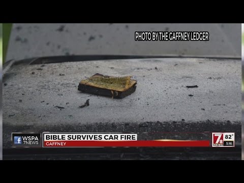 Video: Church Burns, Bibles Are Saved