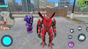 trò chơi Ô tô siêu RoBot biến hình * Supercar Robot transformer Game Android iOS Gameplay