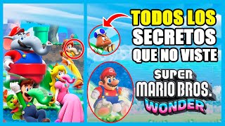 20 SECRETOS y DETALLES ALUCINANTES de SUPER MARIO BROS WONDER - Trailer 1 Nintendo Switch | N Deluxe