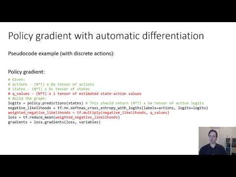 CS 285: Lecture 5, Part 5 on YouTube