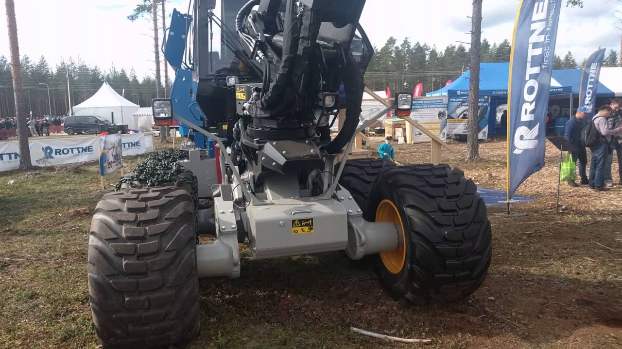 Finnmetko 2016 - Rottne H11d Harvester