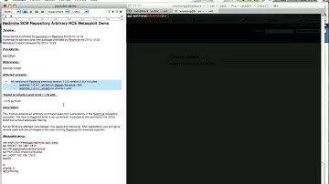 OSVDB-70090 : Redmine SCM Repository Arbitrary RCE