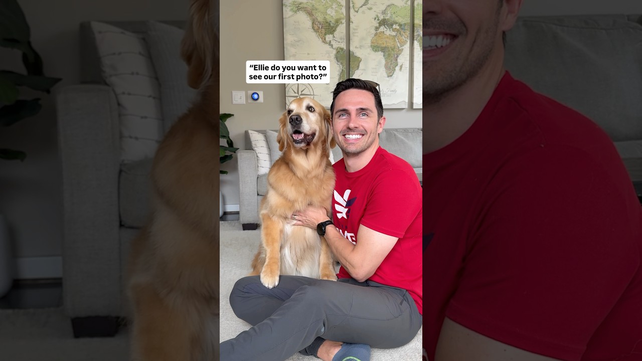 Flashback to my first picture with Ellie!