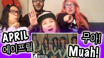 [KPOP REACTION] APRIL 에이프릴 -- MUAH! 무아!