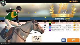 My and Royal Roses Secretariat like moment (Rival Stars)