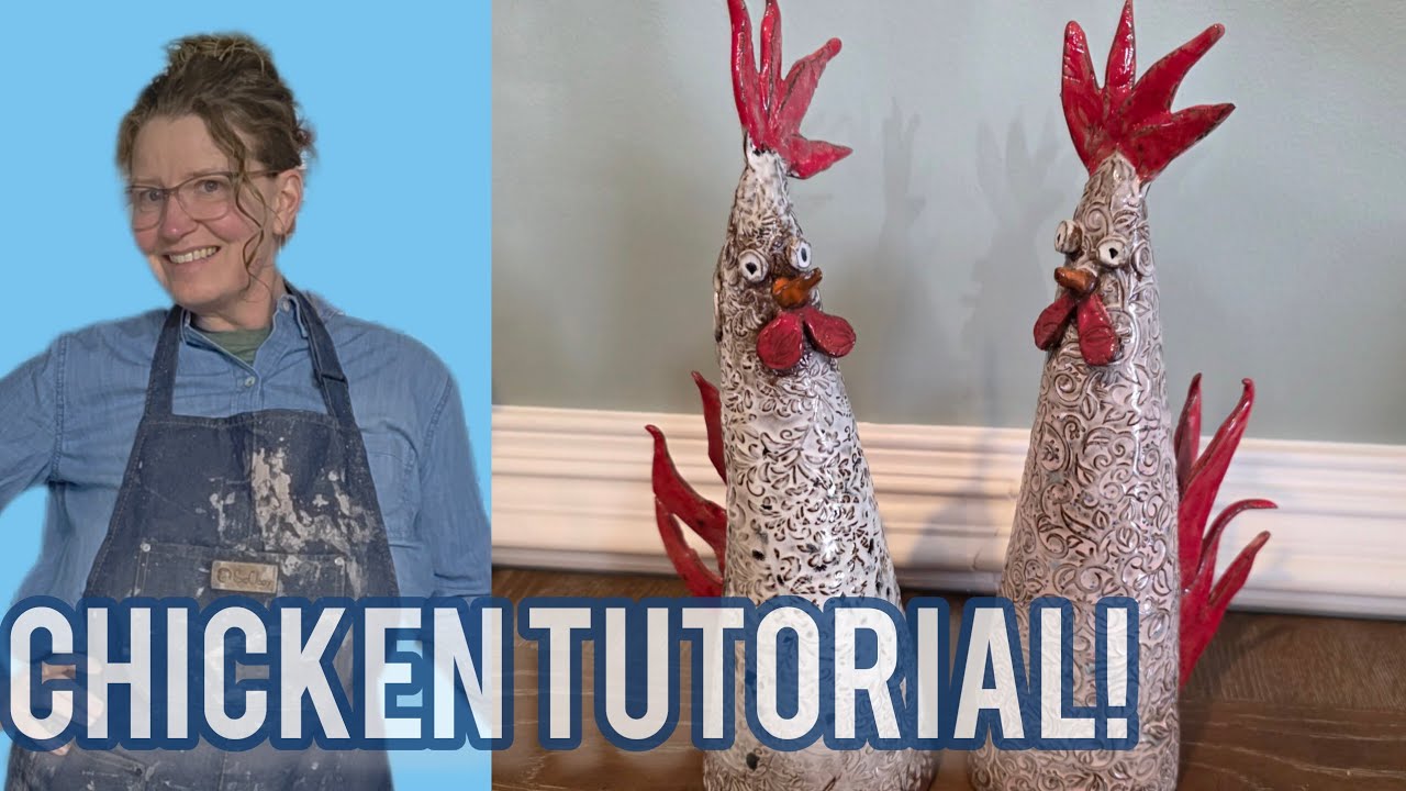  How to Make a Ceramic Chicken | Easy Pottery Tutorial for Beginners