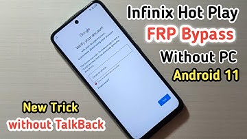 Infinix Hot 12 Play Frp bypass Android 11 | Without TalkBack | (X6816) Frp Bypass Without PC