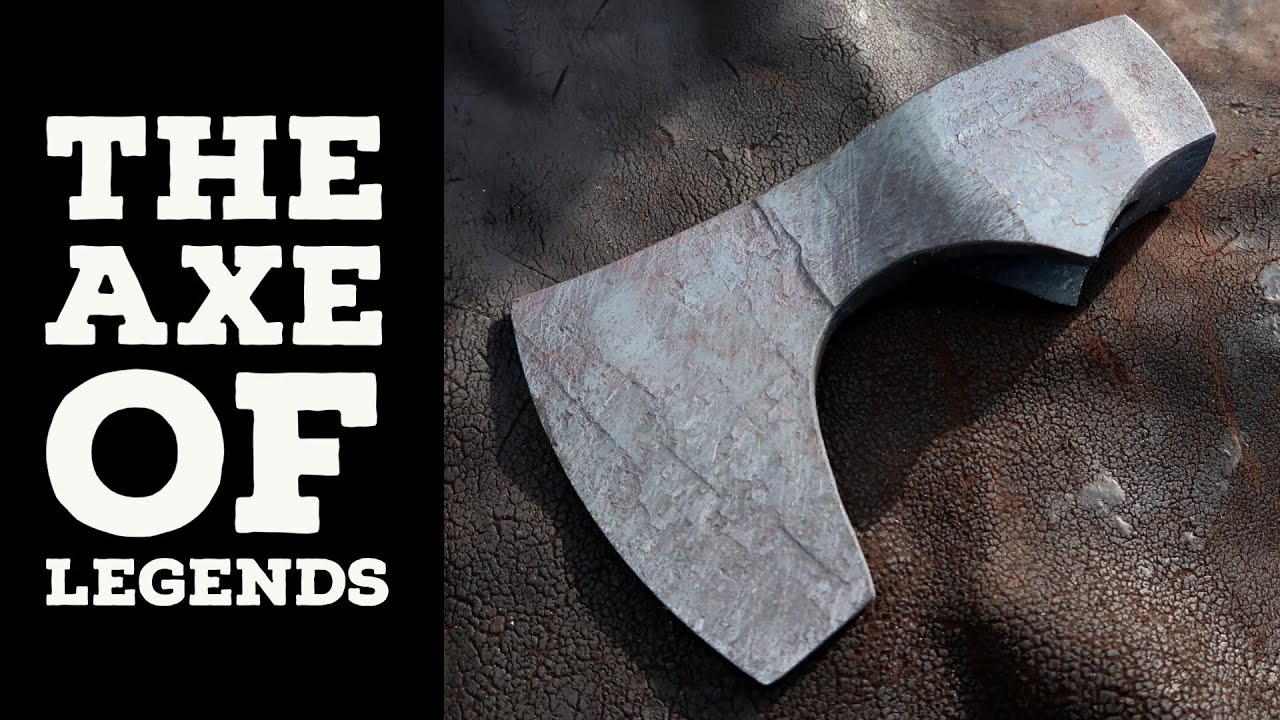 The Axe of Legends | Forging a Viking Axe | 10 Axes by Brent Bailey