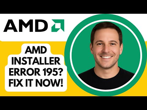 AMD ERROR 195 FIXED  Fix Error 195 Amd Installer Cannot Continue
