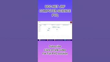 UGC NET Computer Science Previous Year Questions August 2024 #ugcnet #jrf #ugcnetcs