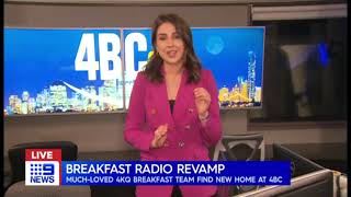 4KQs Laurel Gary & Mark jump to 4BC radio