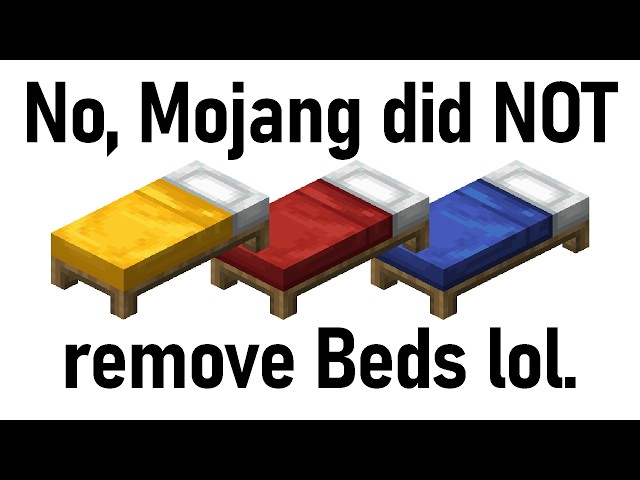 Well... Beds just got a BIG upgrade.