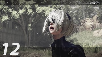 NieR: Automata Part 12 (Route A) PS5 Backwards Compatibility Gameplay