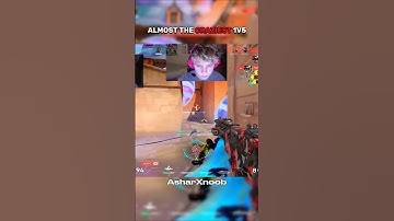 Almost 1v5 ACE ...#valorant