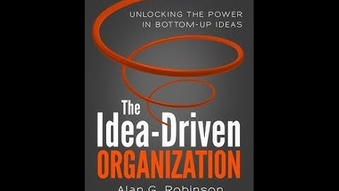 The Idea Driven Organization Book Review