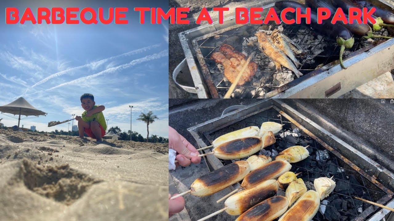 Barbeque Time with Dubai FamFriends at Al Mamzar Beach Park Dubai UAE