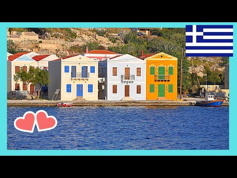 Visit KASTELLORIZO, Best Greek island: Fishing harbor and village of MANDRAKI
