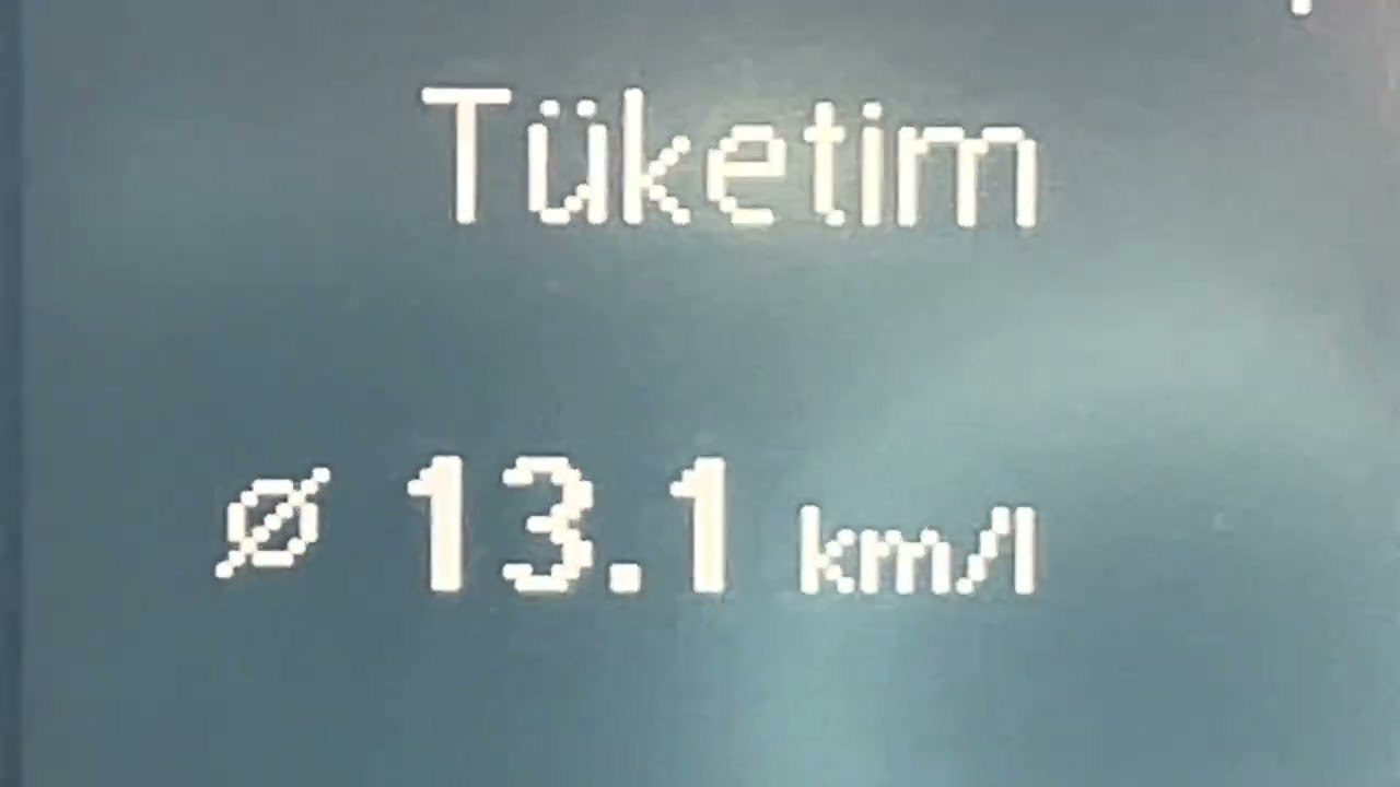 1.6 Motorda 100 km de 18.5 litre yakıt tüketimi olabilirmi?