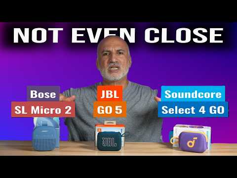 JBL GO 5 vs Bose SoundLink Micro 2 vs Soundcore Select 4 GO: Not Even Close!