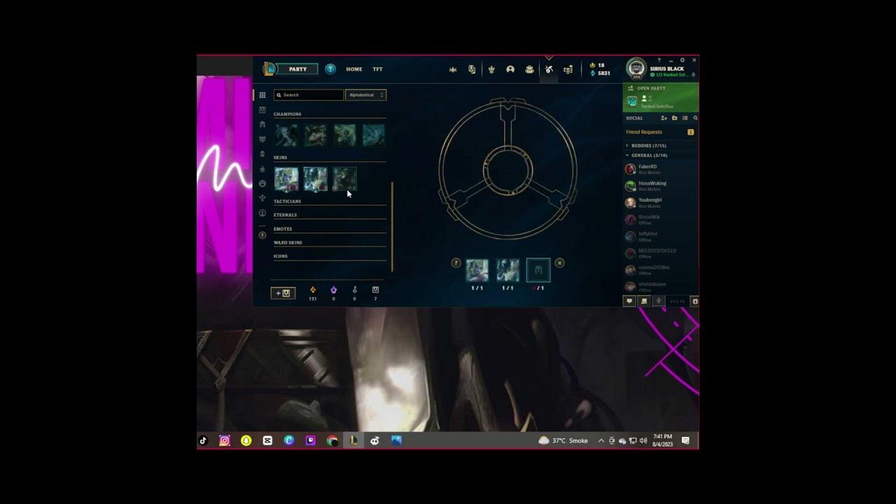 3 Epic Skin Reroll and What we get? Hamza Eshtiaq leagueoflegends 