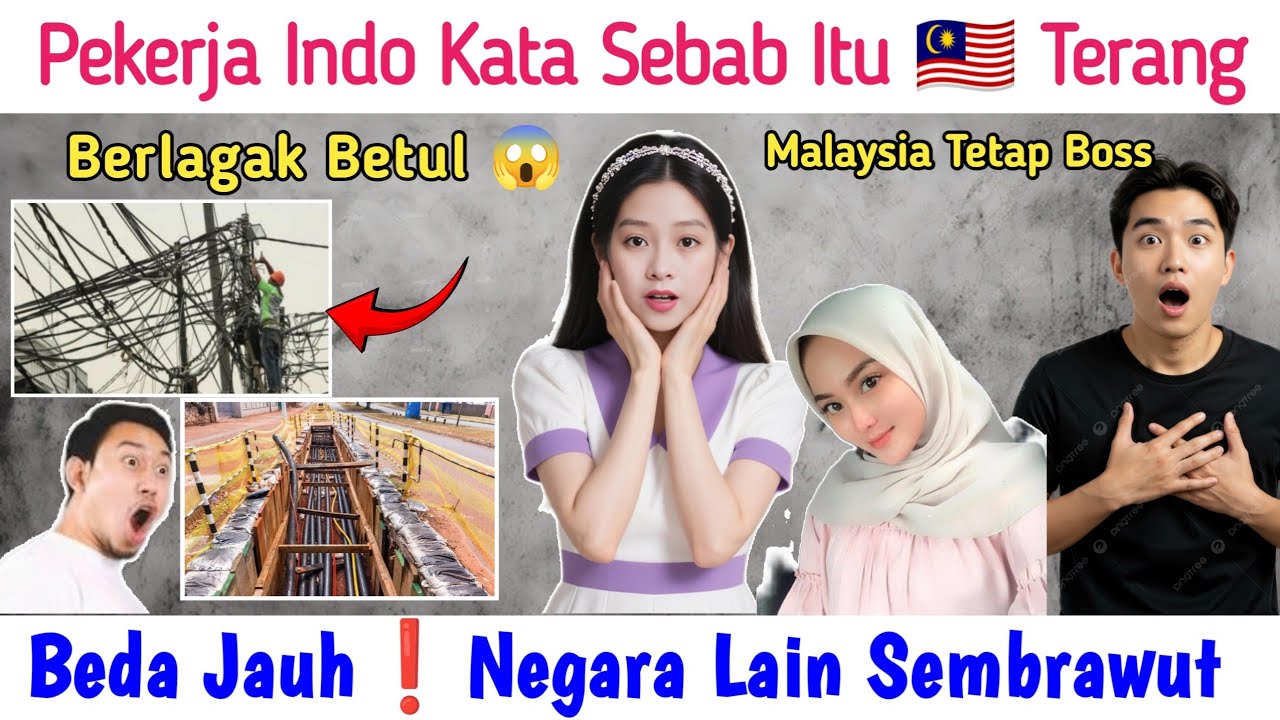 BERLAGAK‼️PEKERJA INDO KATA MALAYSIA TERANG SEBAB JASA TKI HIDUP LAMPU 