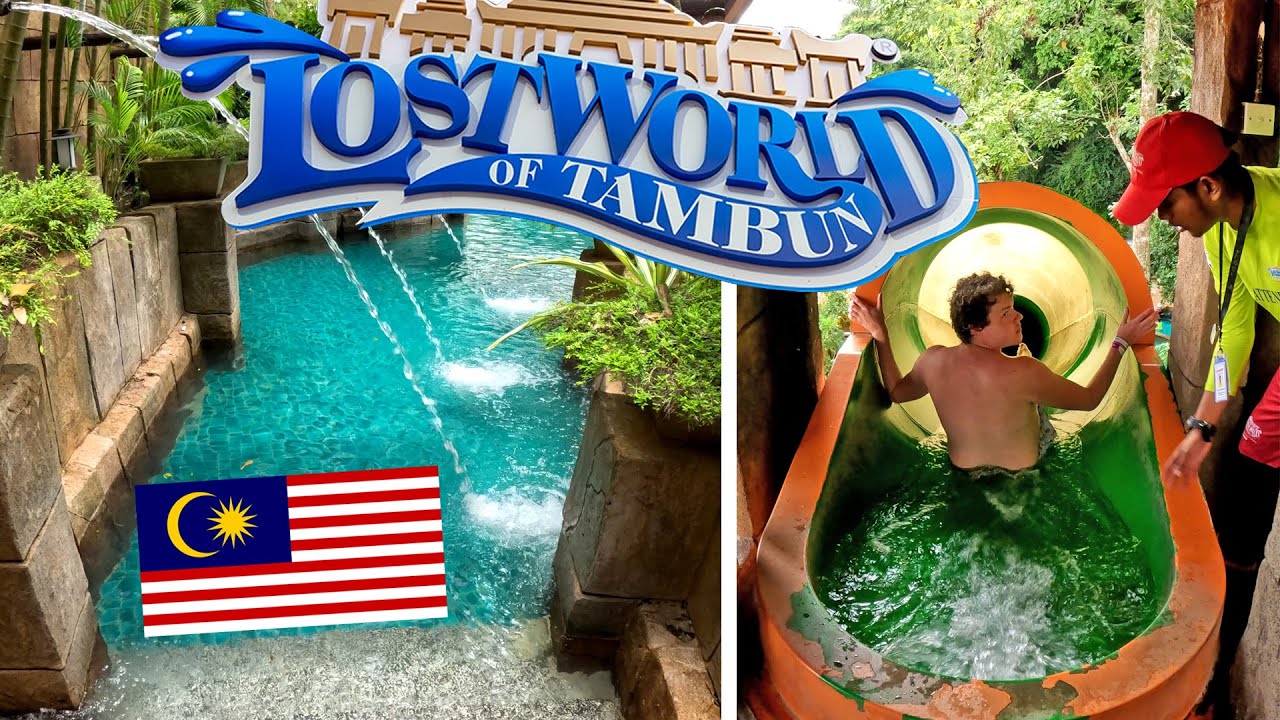 Lost World of Tambun Water Park | Water Slides GoPro POV