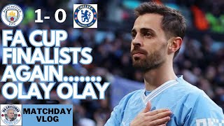 Man City 1-0 Chelsea | Matchday vlog | Finalists again!