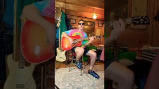 Scooby-Doo Theme Song 🐶🕵️ Acoustic Jam on Gibson Hummingbird! 🎸 #shorts