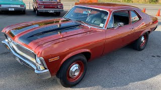 Test Drive 1972 Chevrolet Nova Big Block SOLD $29,900 Maple Motors #1807-1