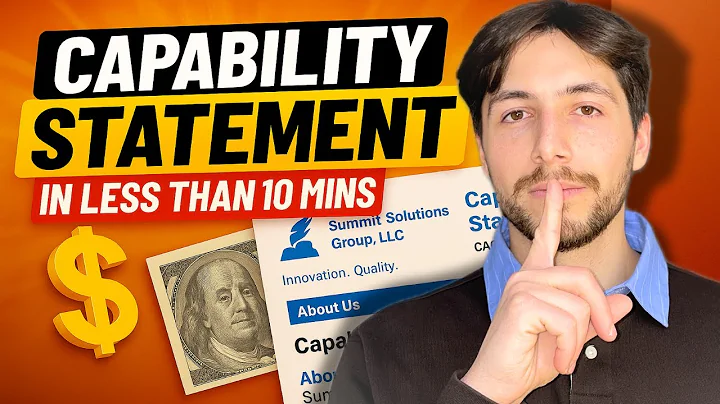 I Built a Capability Statement Generator (And It’s FREE)