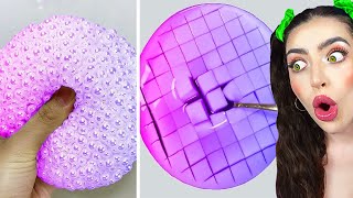 Top 7 Most ODDLY SATISFYING videos EVER! (MELTING NEEDOH, SQUISHY SLIME, CANDY CRUSH, & MORE!)