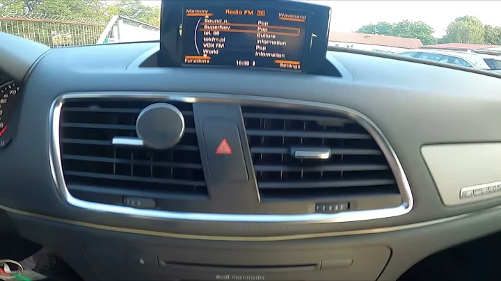How to Manually Change Radio Station in Audi Q3 I ( 2011 – 2018 ) - Adjust Radio Station