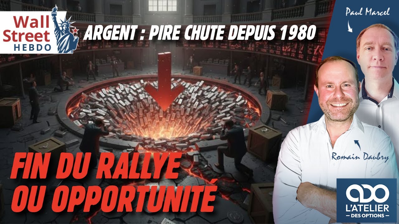 Argent  Pire chute depuis 1980  Fin du rally ou opportunité