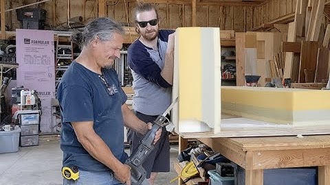 VAN BUILD SERIES (Ep. 2) Ford Transit conversion subfloor framing and wiring!