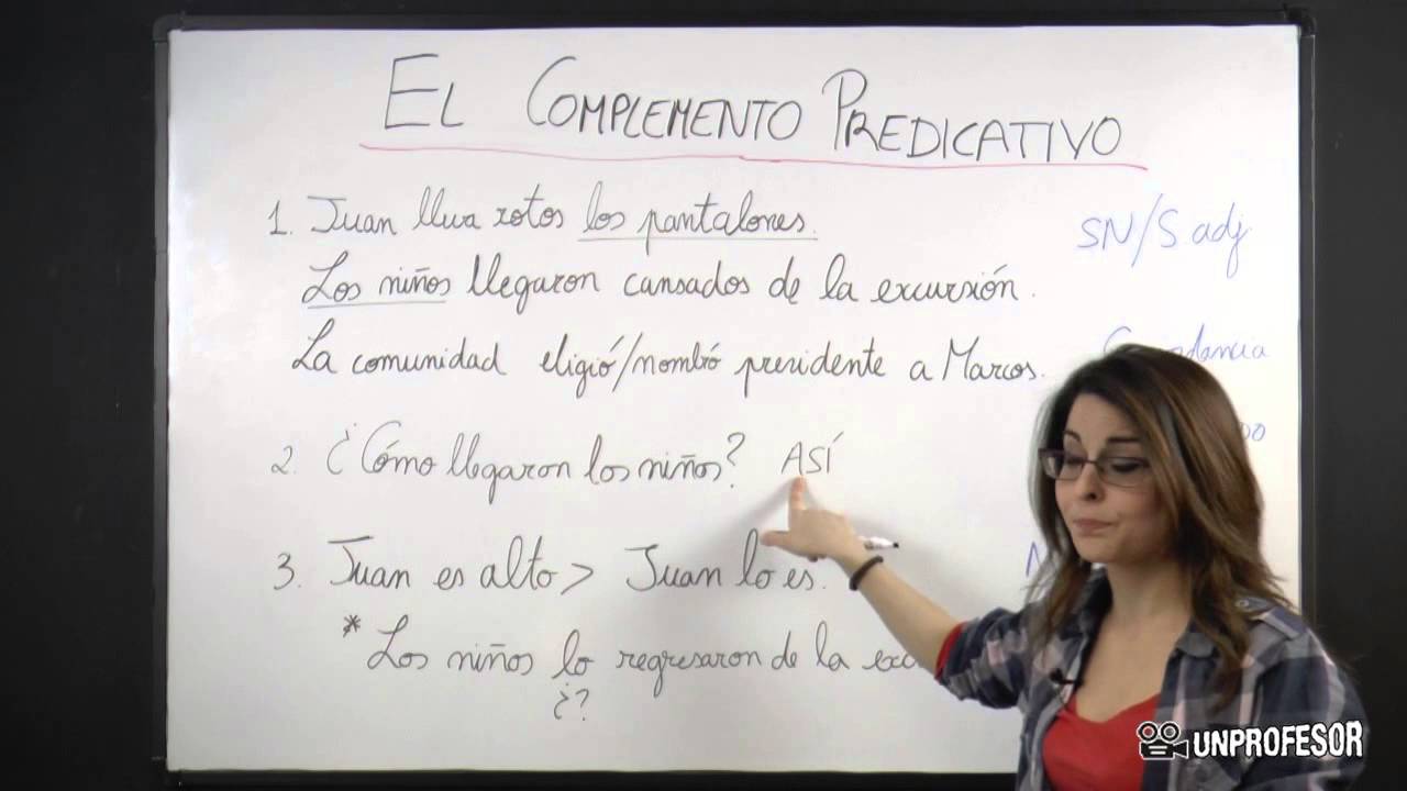 El Complemento Predicativo