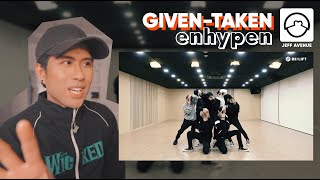 Performer Reacts to Enhypen 'Given-Taken' Dance Practice