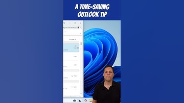 Save an email template in Outlook