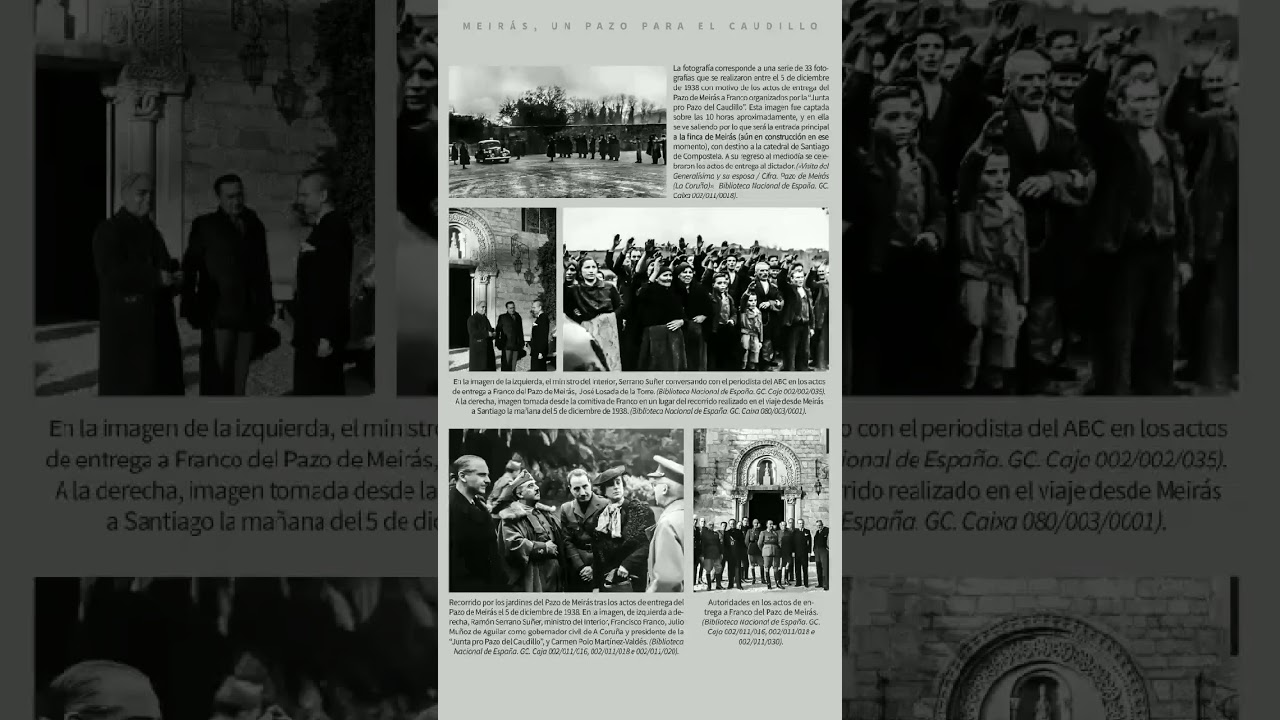 📚Meirás. Un pazo para el caudillo📚 Un libro necesario para entender nuestra historia