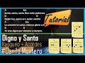 Digno y santo tutorial con guitarra acustica | Danilo montero |Para Principiantes