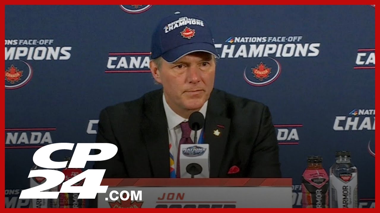 4 Nations Face-Off | Coach Jon Cooper says "I just hope Canada's proud ...