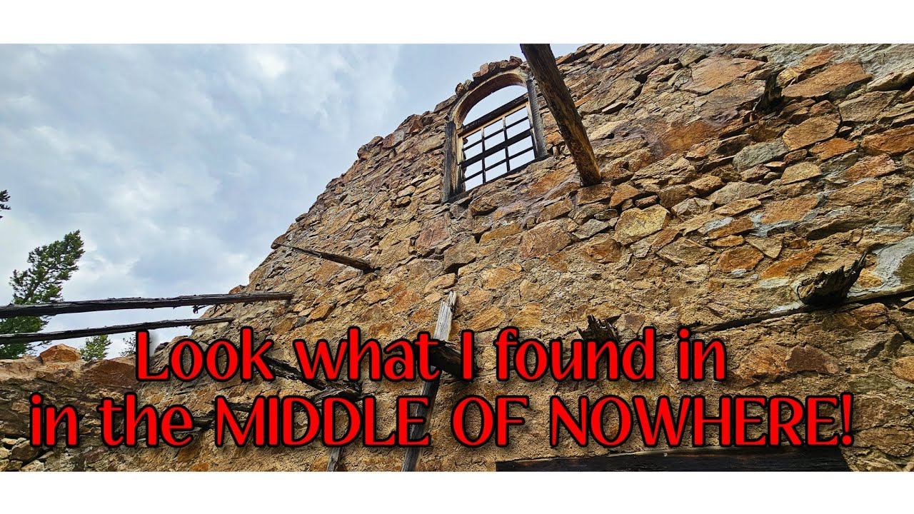 Abandoned mill from 1866. Adventures with the klr650. 